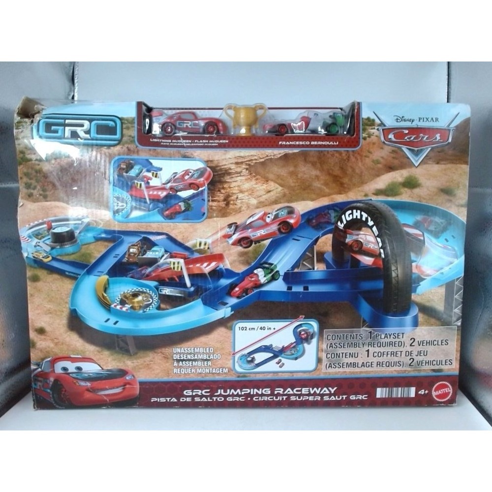 Disney Pixar - Cars, GRC, Global Racers Cup Set, BRAND NEW IN BOX